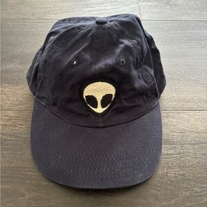 Brandy Melville Navy Blue Alien Baseball Cap